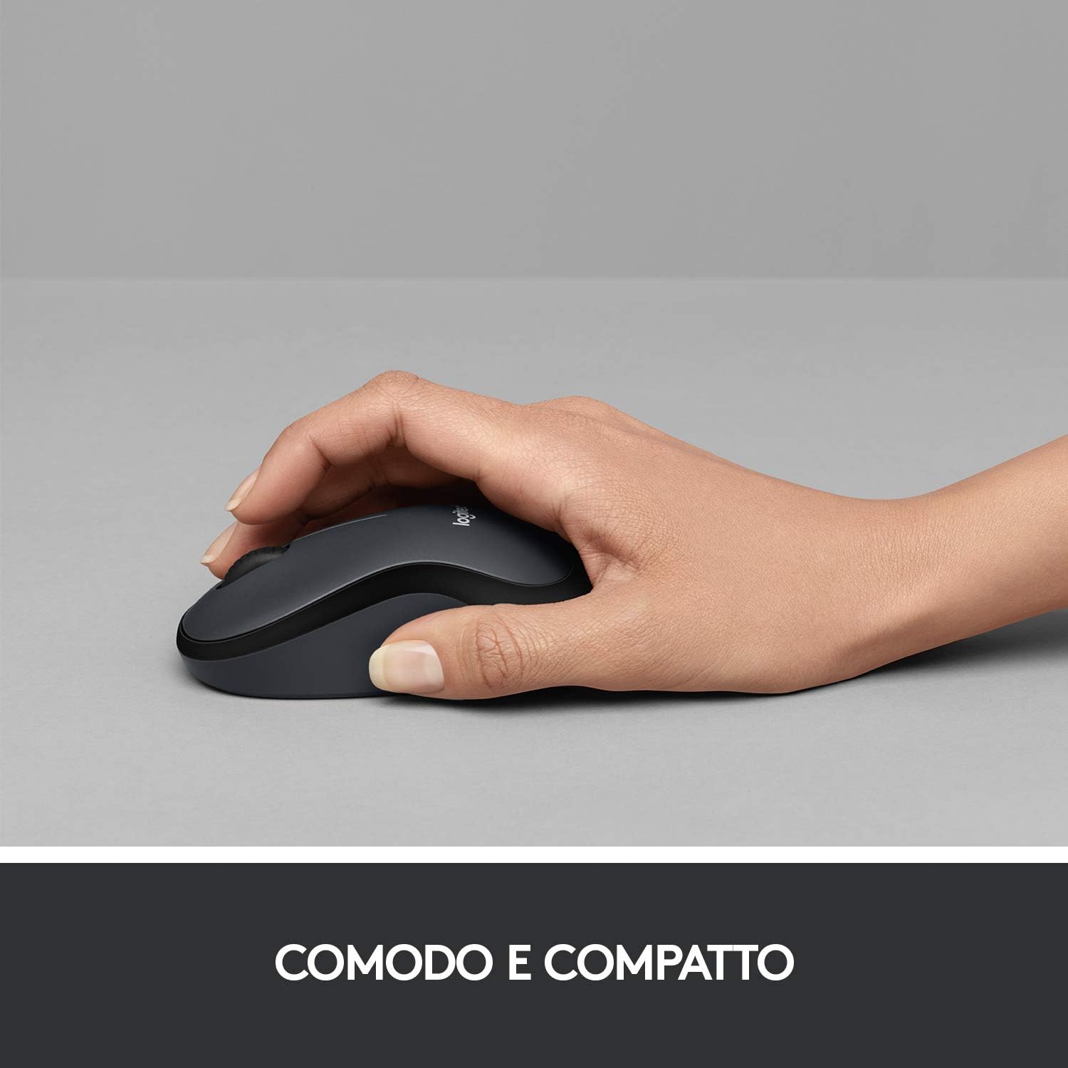 Logitech 910004878 Mouse Wireless Silent 3tasti M220 Black
