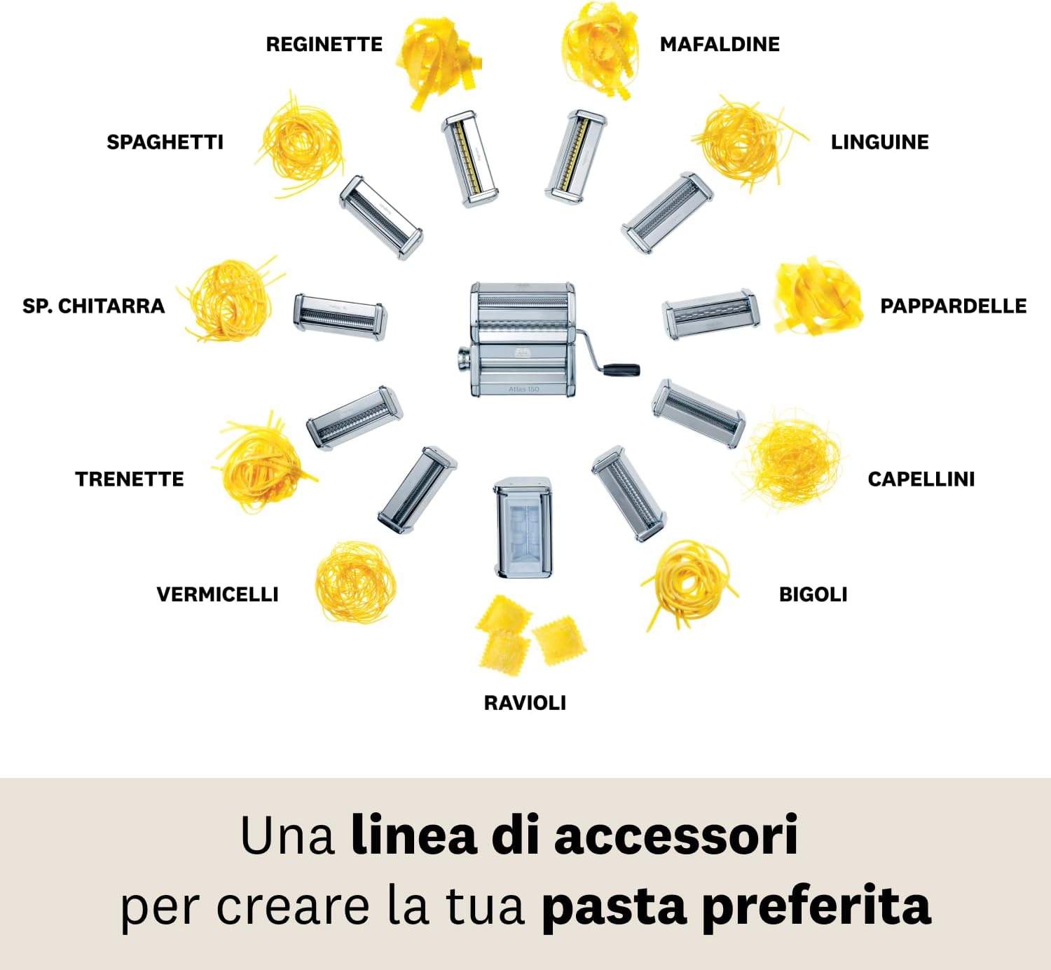 Marcato AC-150-LIN Accessorio Atlas 