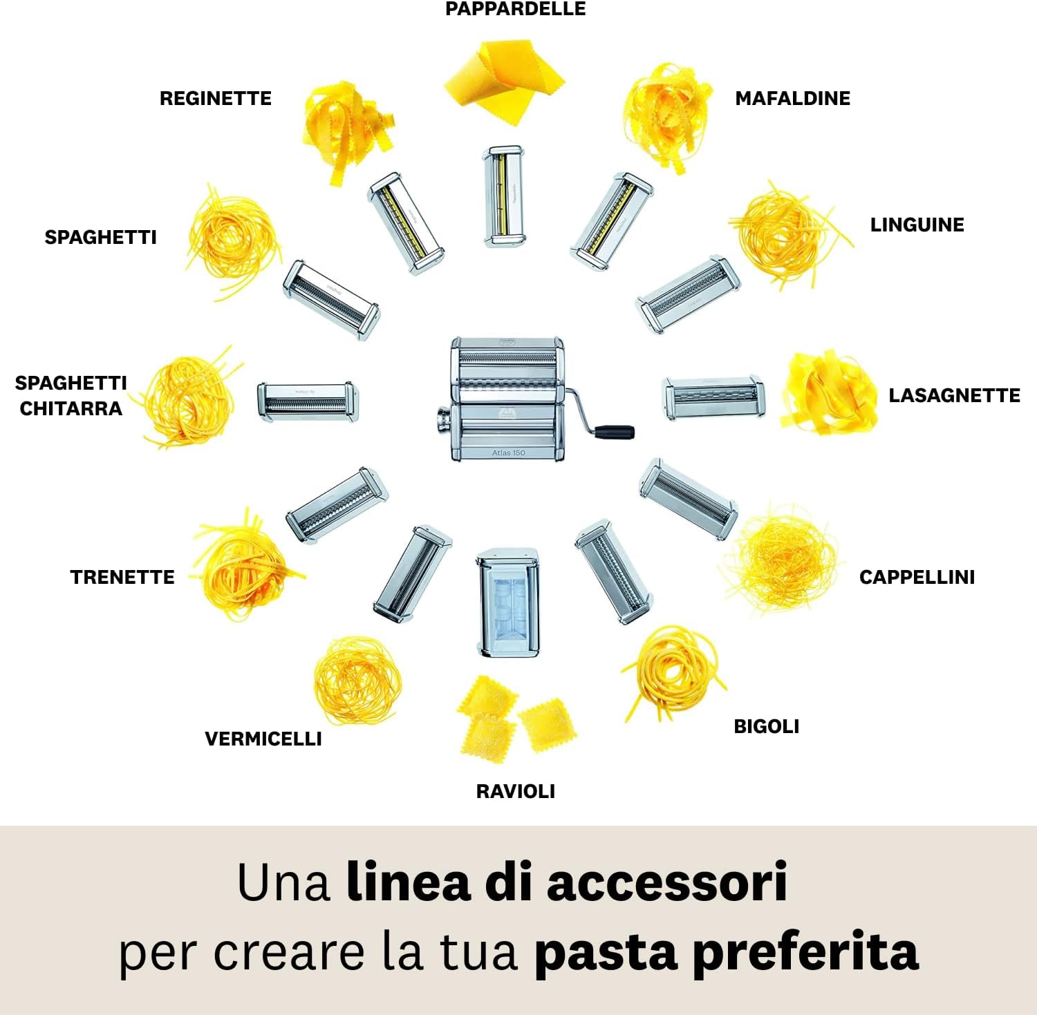 Marcato AC-150-LIN Accessorio Atlas 