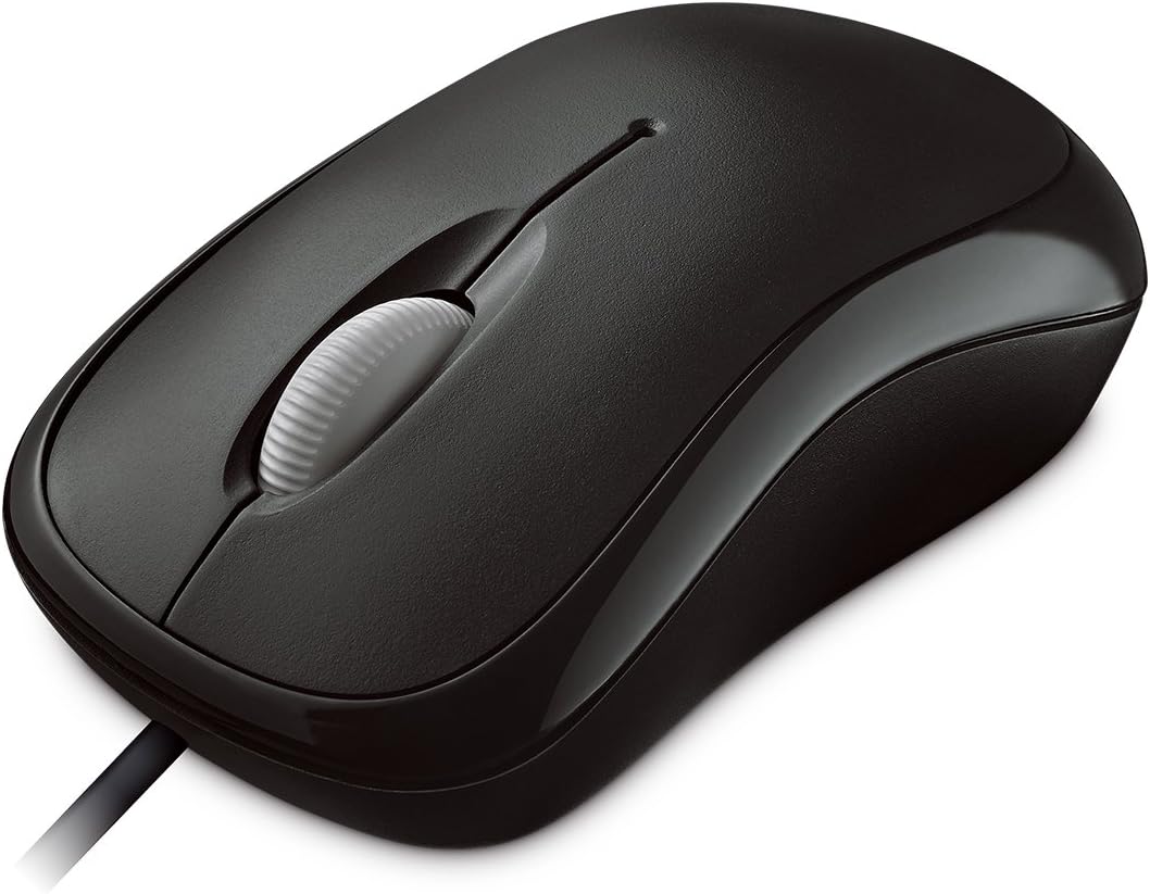 Microsoft P5800059 Mouse Ottico 800dpi 3pulsanti Nero