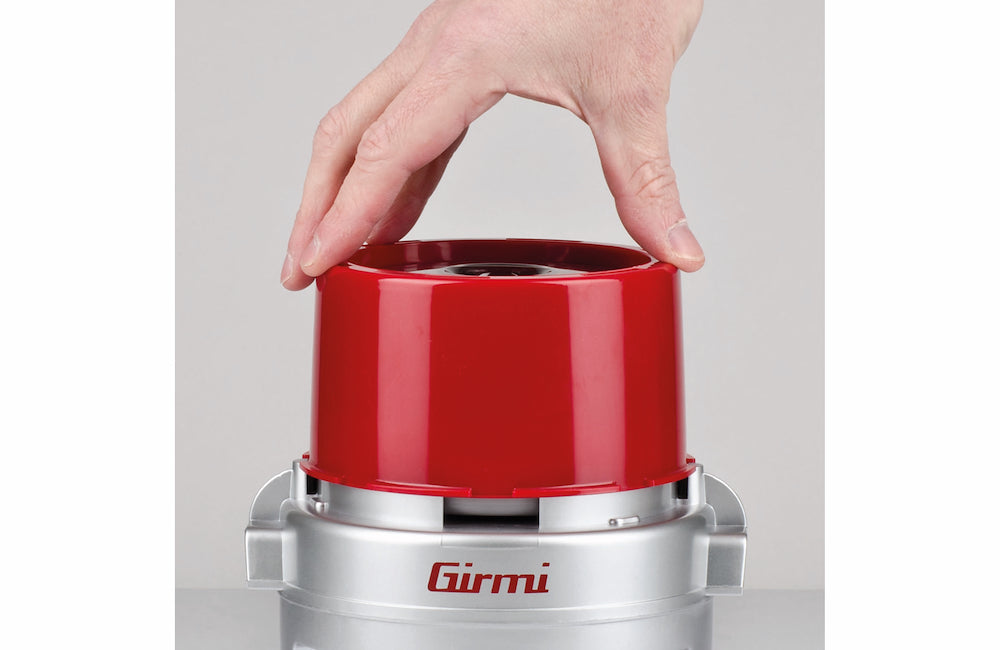 Girmi TR20SILVERROSSO Tritatutto 500w 400ml Lame Acciaio Pulse Grig/ross