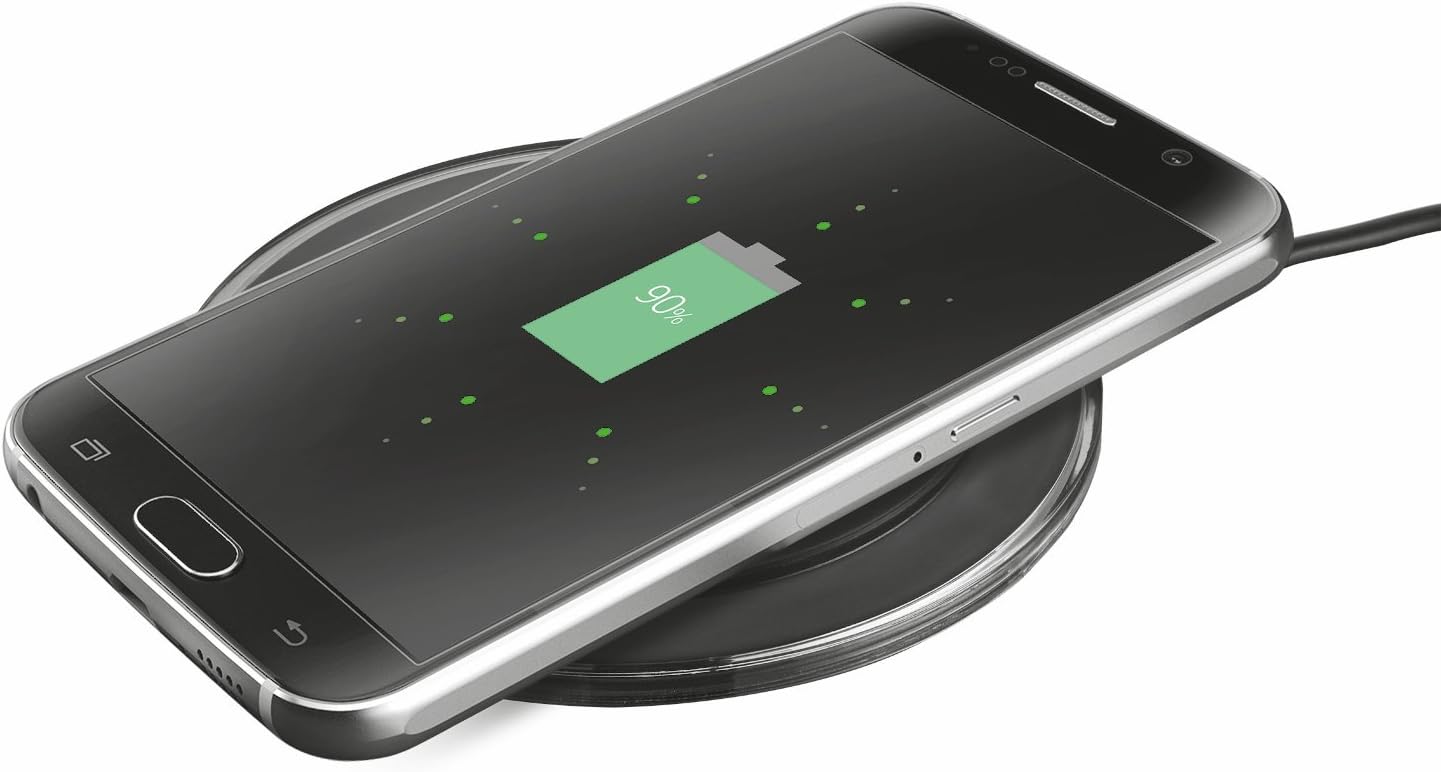 Trust Urban Yudo Caricabatterie wireless per smartphone Grigio