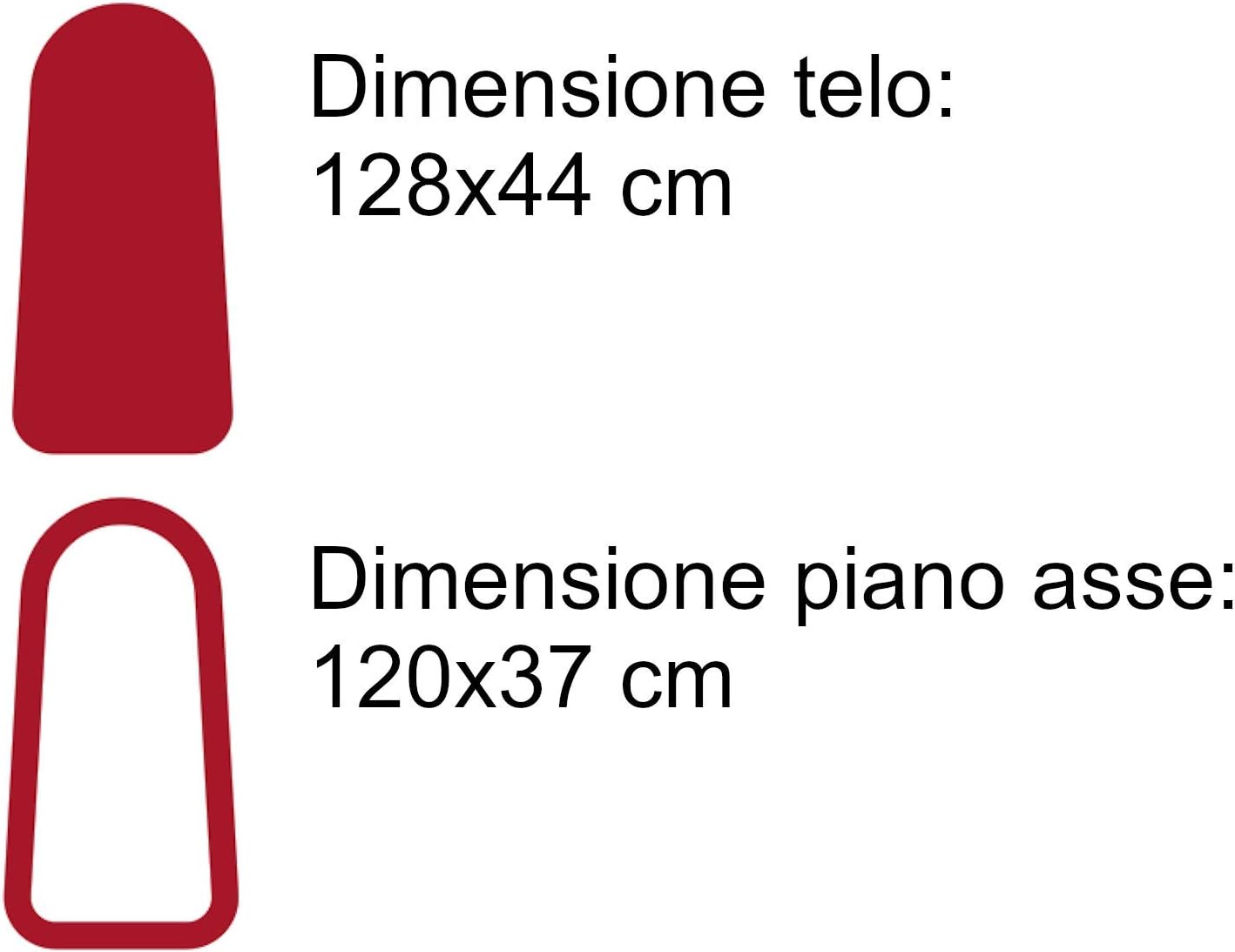 Lelit PA701 Telo Per Tavolo Da Stiro In Cotone 120x45cm