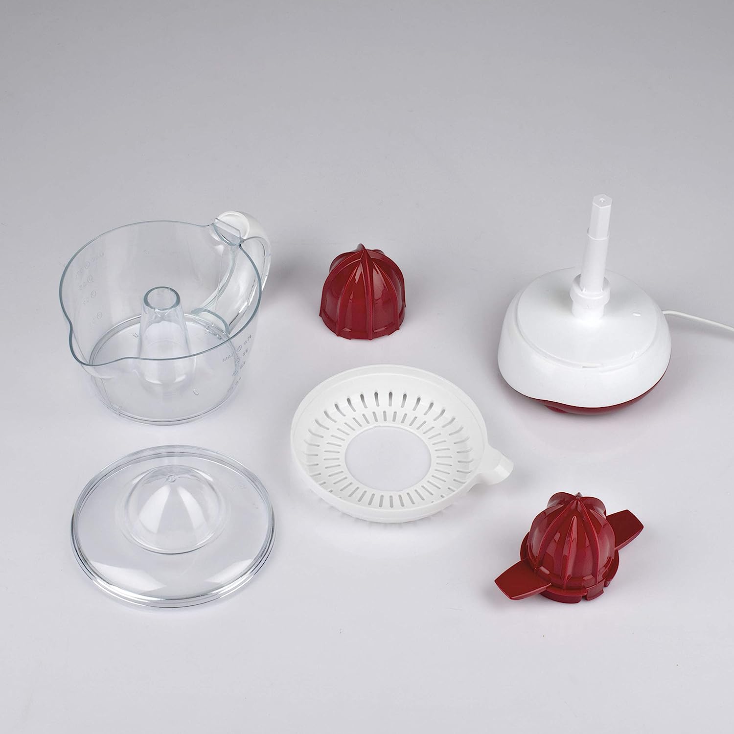 Girmi SR0201 Spremiagrumi 25w 0.7l C/filtro Bianco/rosso