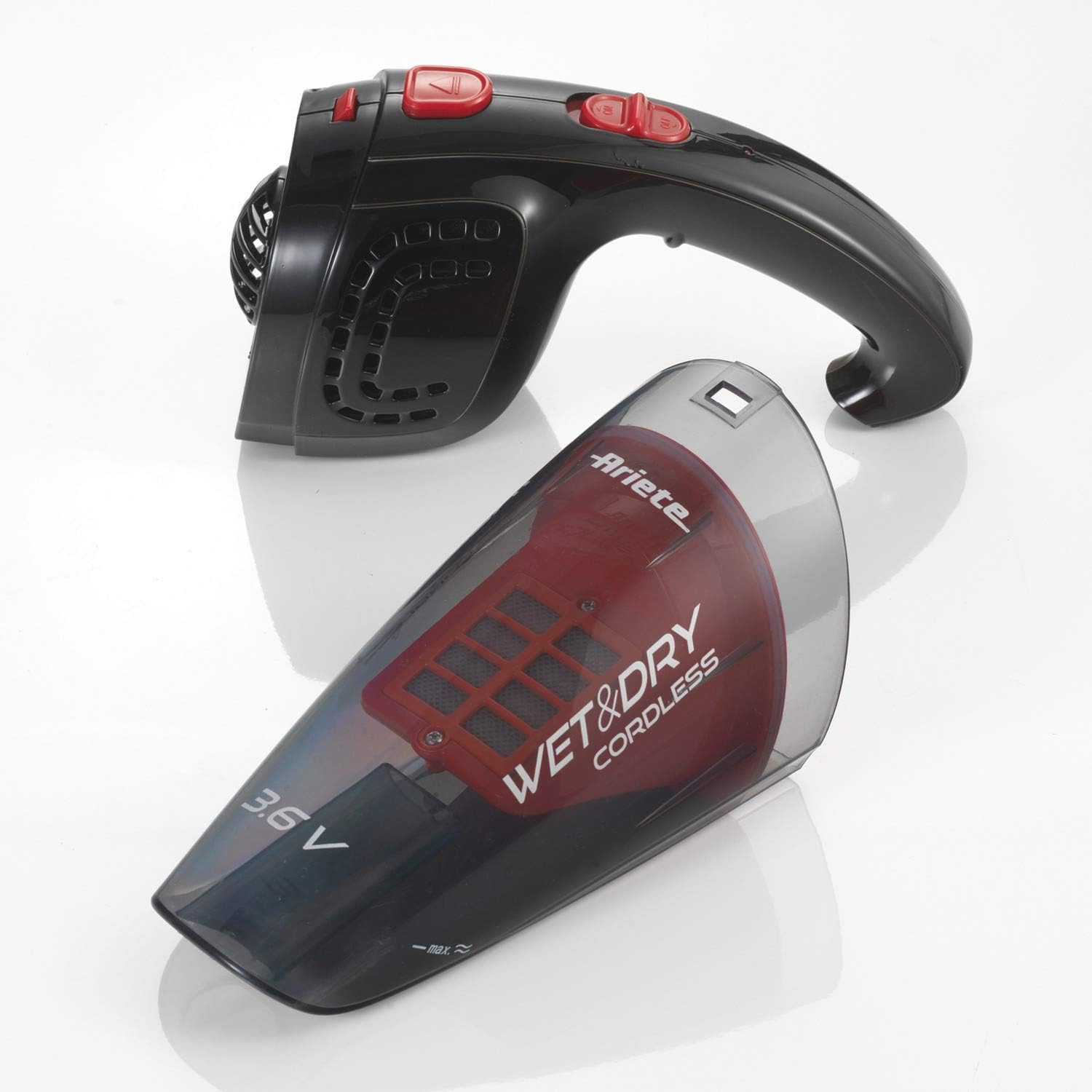 Ariete 2474 Aspirabriciole 3.6v 400ml Aut.12minuti Wet Dry