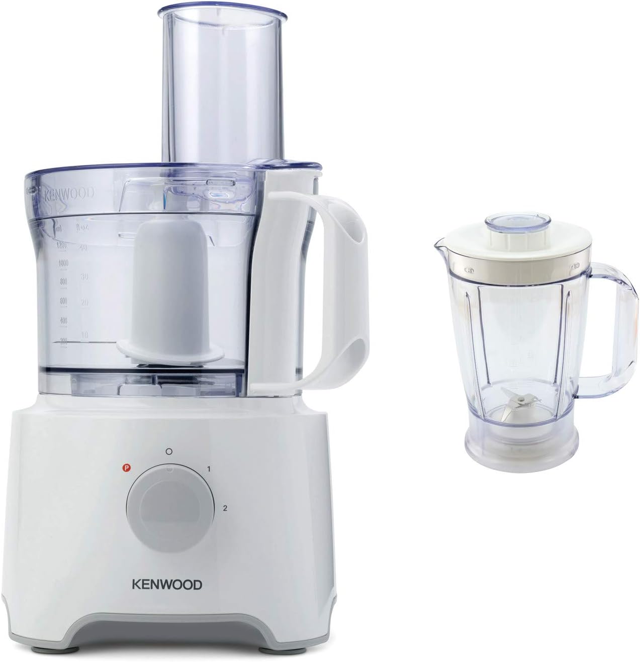 Kenwood FDP301WH Robot Cucina 800w 2vel+pulse 2.1lt +frull. Bianco