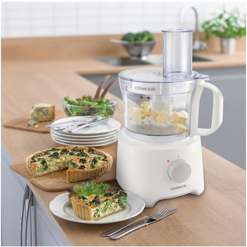 Kenwood FDP301WH Robot Cucina 800w 2vel+pulse 2.1lt +frull. Bianco