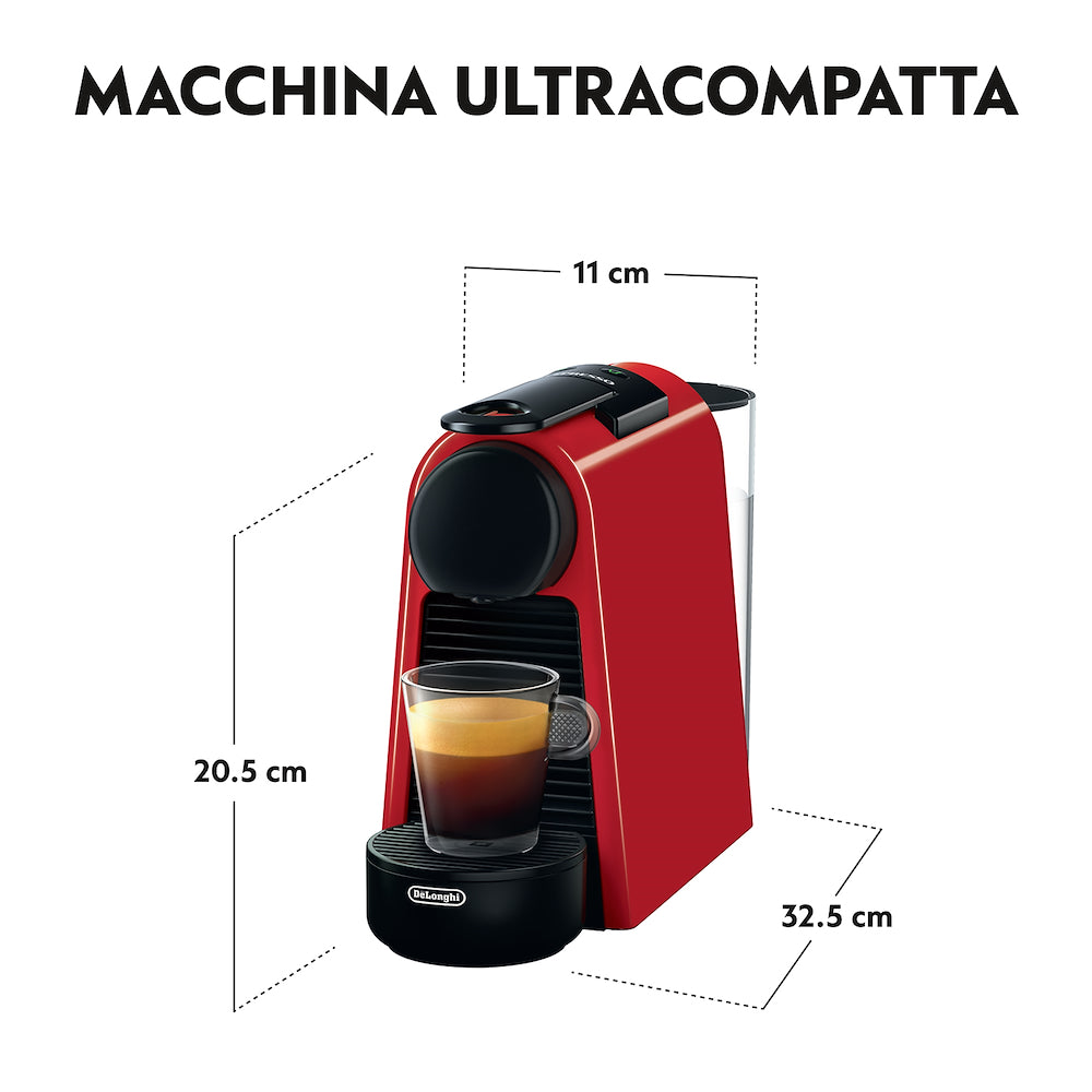 De Longhi EN85R M.caffe Caps 19bar 0.6lt Ess.mini Nespresso Rosso