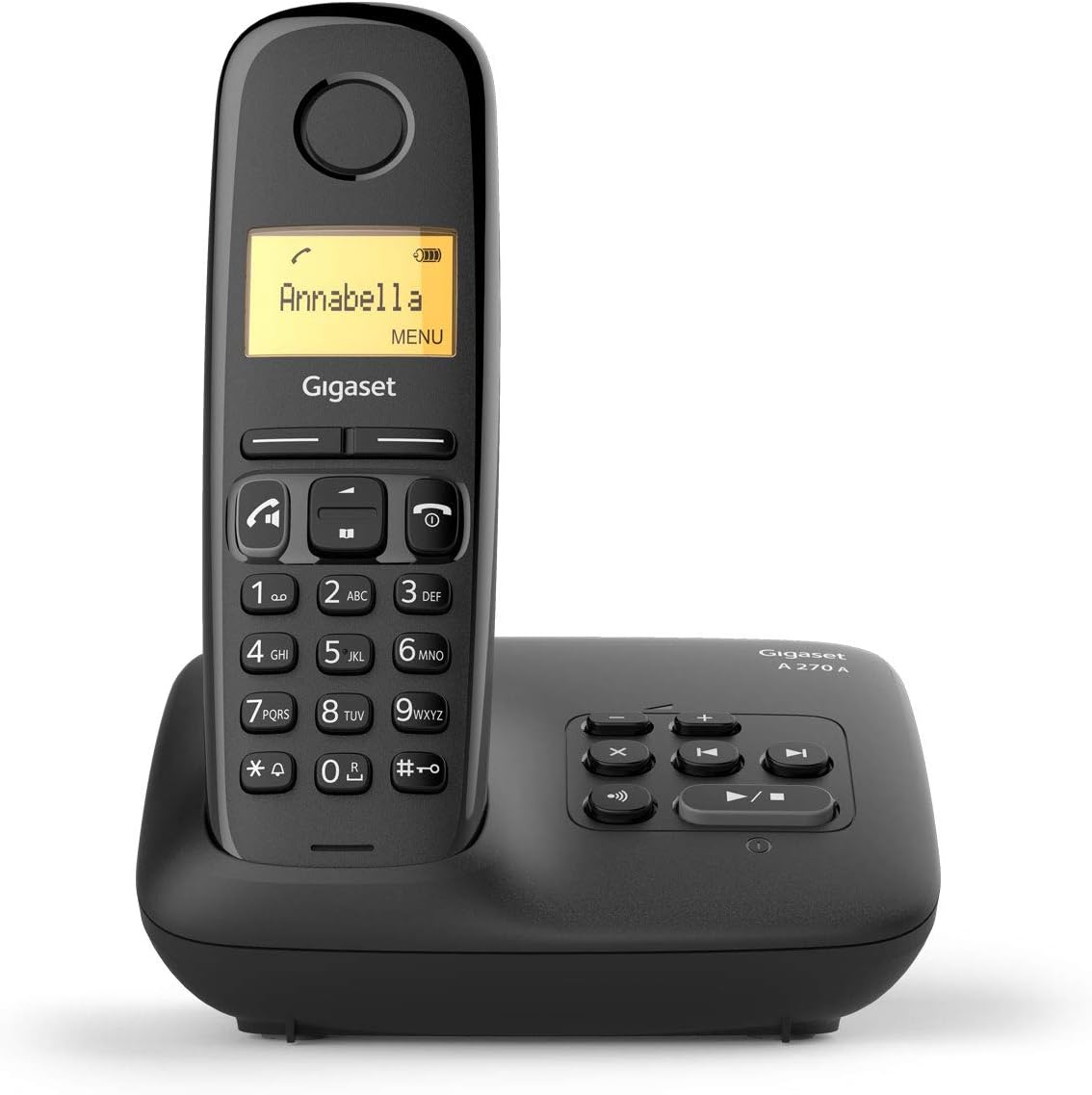 Gigaset A270ABLACK Cordless 1.5