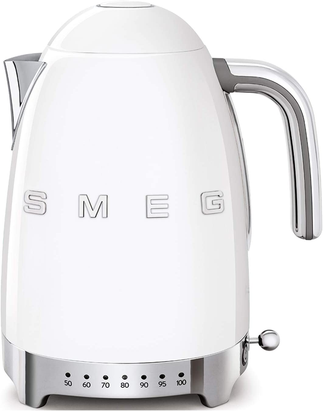 Smeg KLF04WHEU - Bollitore ELettrico, 2400W, 1.7 LT, Bianco