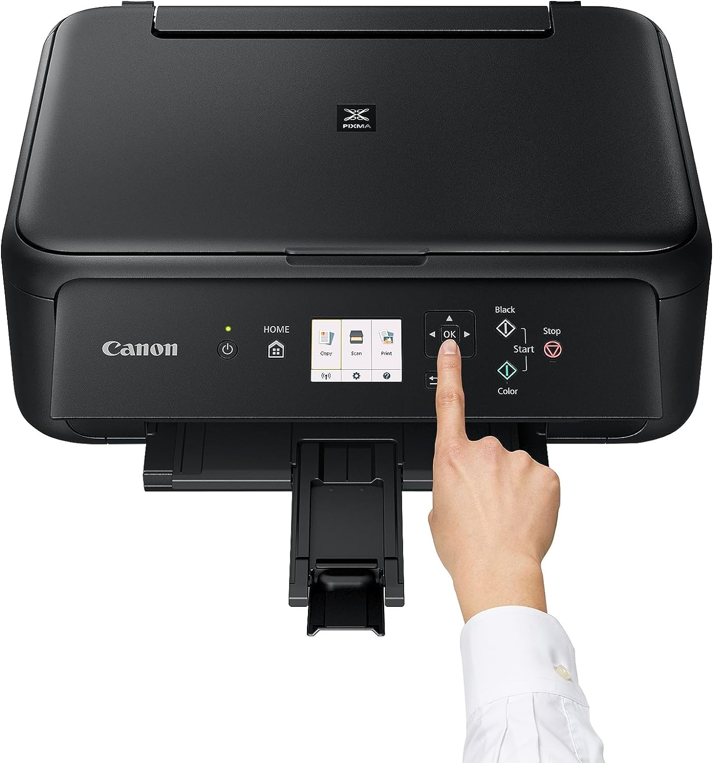 Canon TS5150 Mf.inkjet 13ppm F/r Usb Bt Wifi 2cart. Lcd Nero