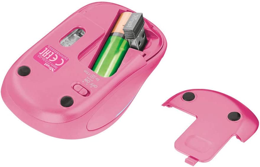 Trust Yvi FX Mouse wireless Rosa