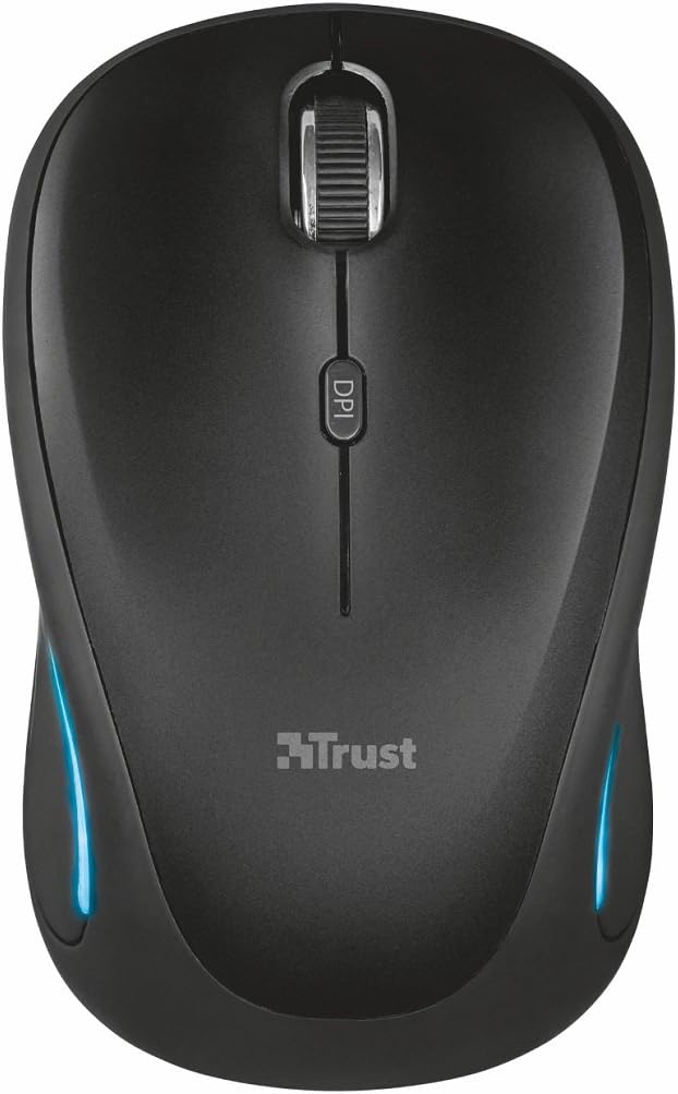 Trust Yvi FX Mouse wireless Nero