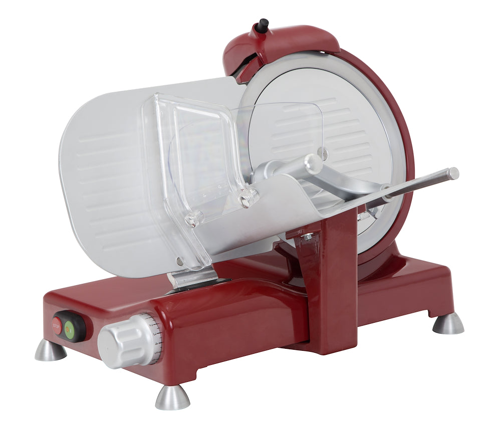 Rgv LUXURY25REDEDITION Affettatrice Lama 140w Diam.25cm Rosso