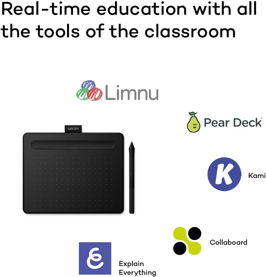 Wacom CTL4100WLKS Tavoleta Grafica Con Penna 4k Intuos C/2 Software