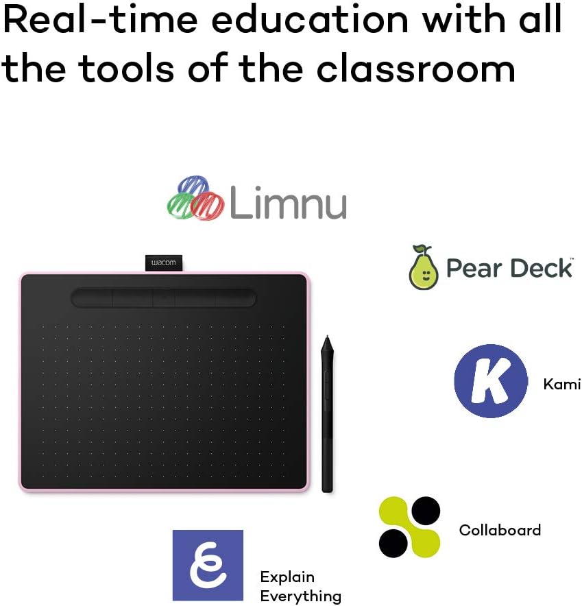 Wacom CTL4100WLKS Tavoleta Grafica Con Penna 4k Intuos C/2 Software