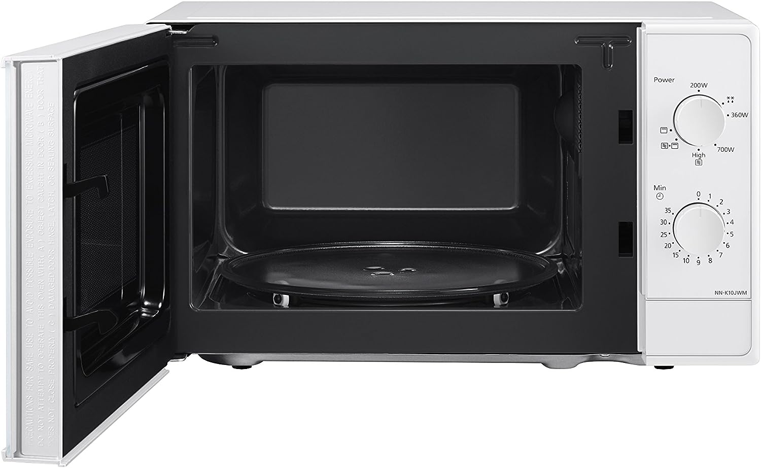 Panasonic NNK10JWMEPG Forno M/o 800w 20lt C/grill 1000w Bianco
