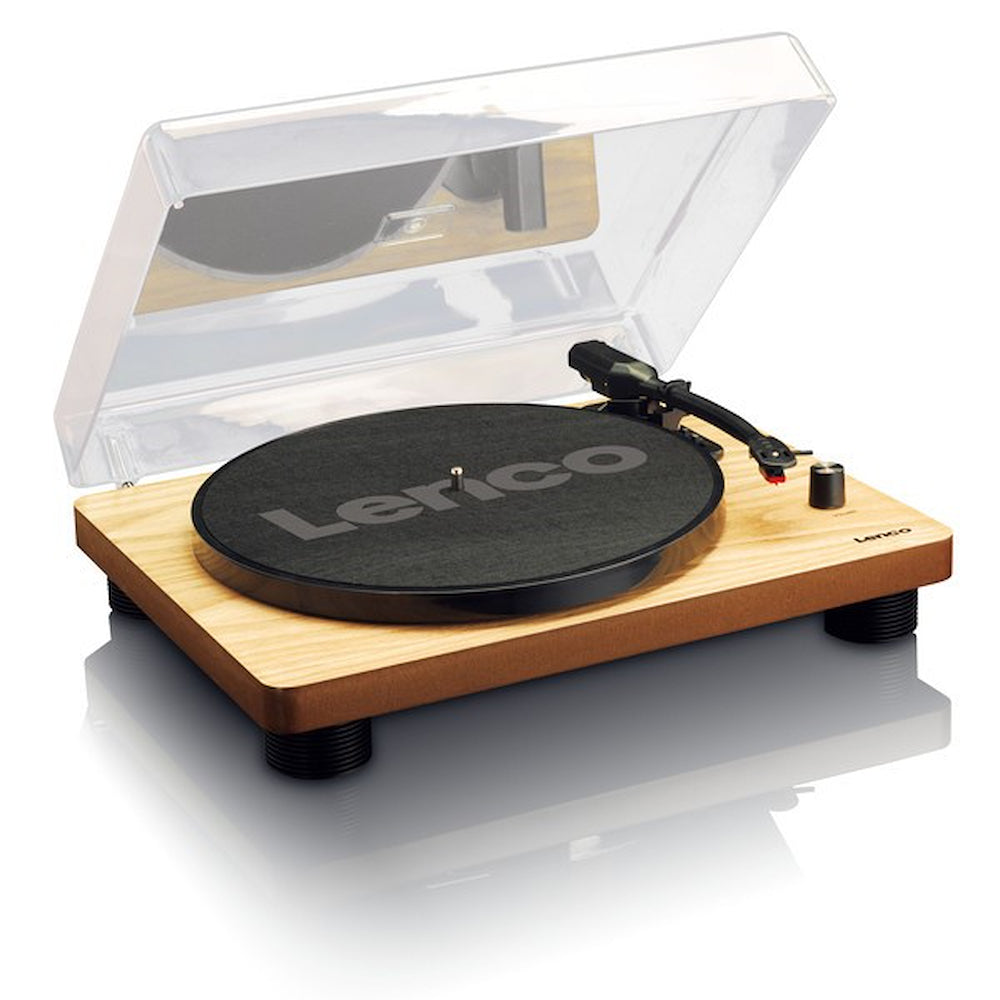 Lenco LS50WOOD Giradischi 33-45-78 2w Usb Rca Wood