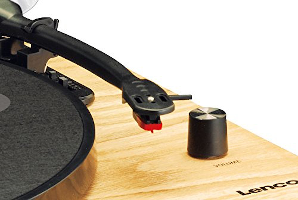 Lenco LS50WOOD Giradischi 33-45-78 2w Usb Rca Wood