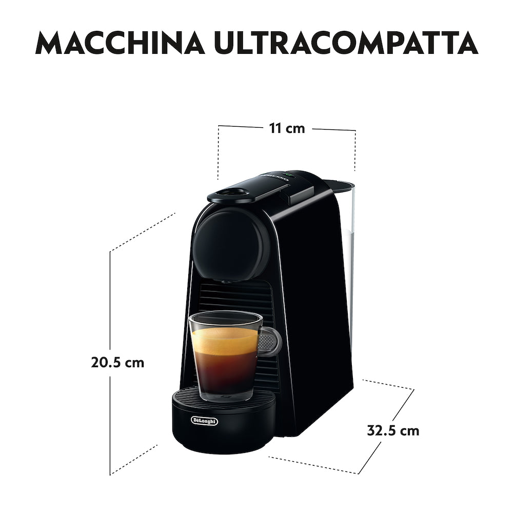 De Longhi EN85B M.caffe Caps 19bar 0.6lt Ess.mini Nespresso Nero