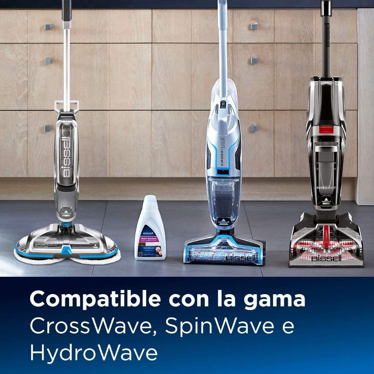 Bissell Detergente Pavimenti Multi-Surface X Crosswave