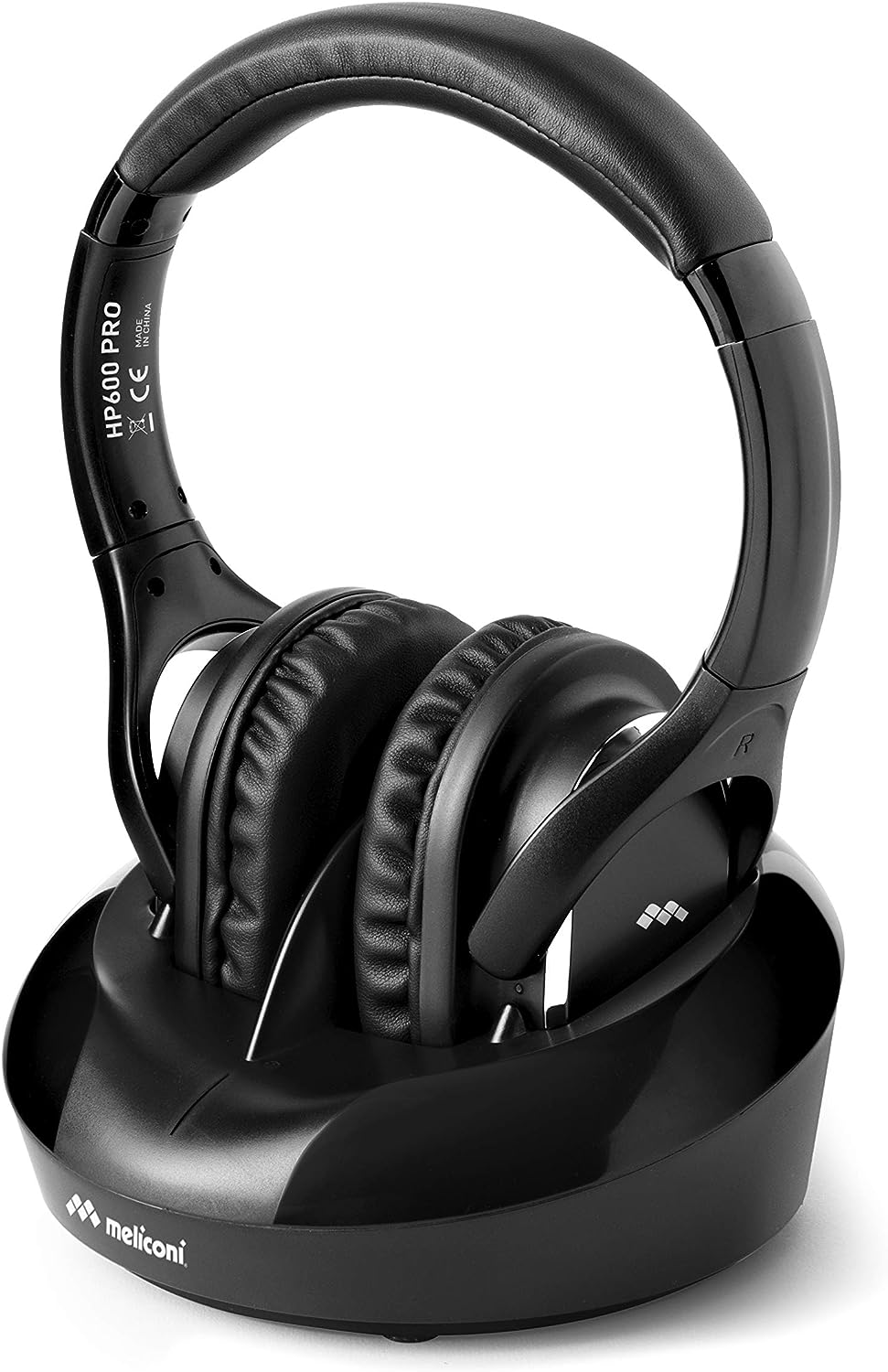 Meliconi 497313 Cuffia Tv Stereo S/fili Ingresso Ottico Hp 600
