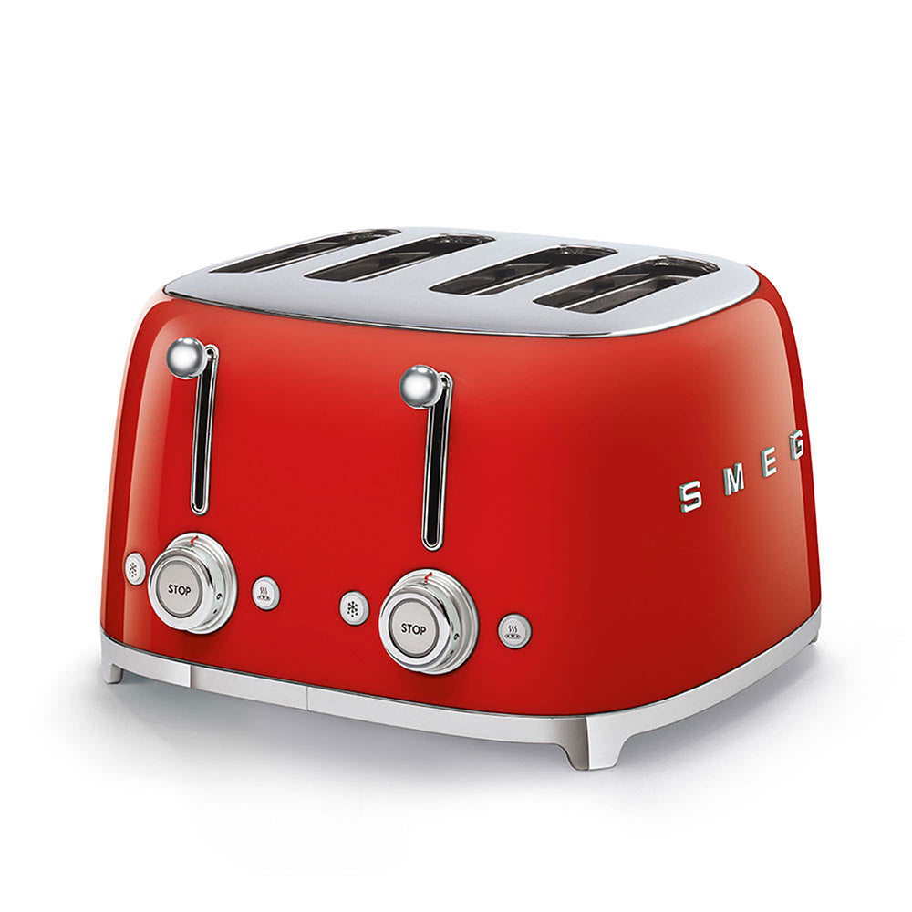 Smeg TSF03RDEU Tostapane 2000w 6prog. 4scomp. Rosso