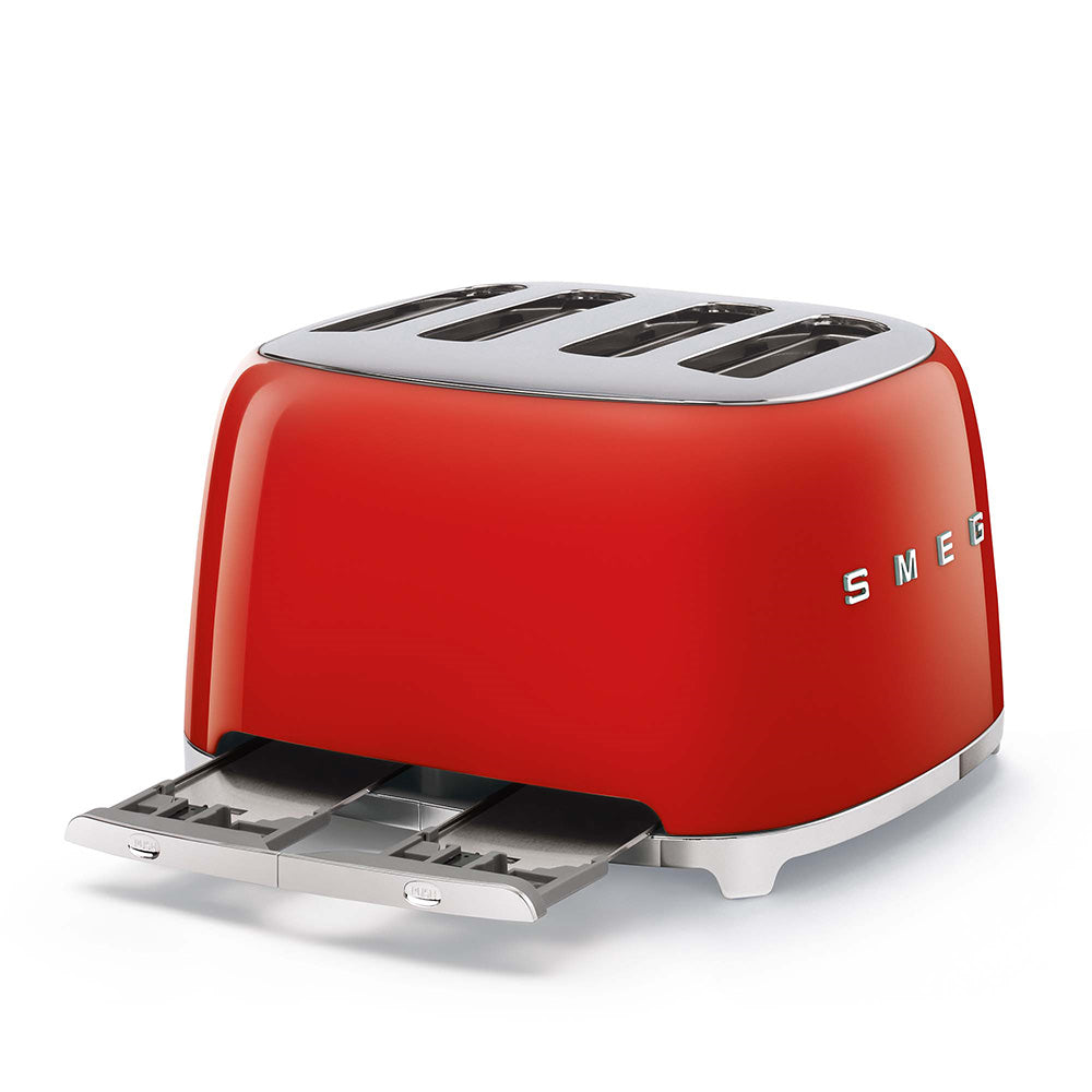 Smeg TSF03RDEU Tostapane 2000w 6prog. 4scomp. Rosso