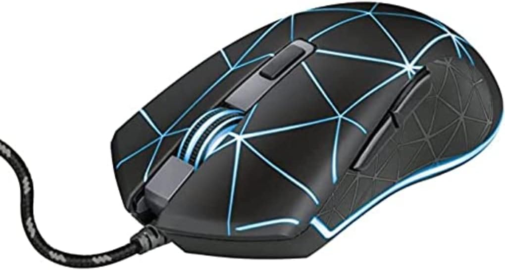 Trust Gaming GXT 133 Locx Mouse gaming Nero