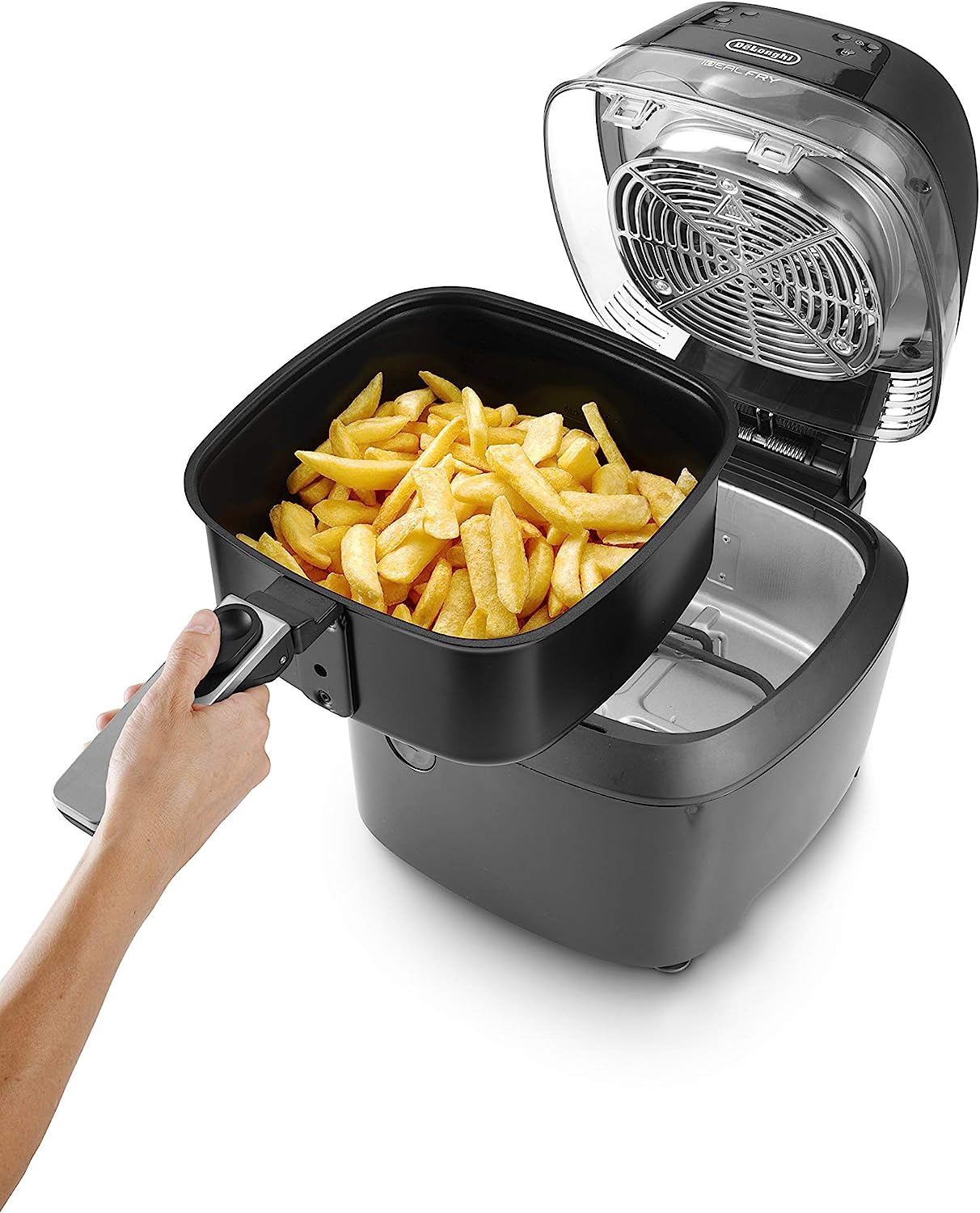 De Longhi FH2394BK Friggitrice Ad Aria 1400w Timer Term.regolab. Nero