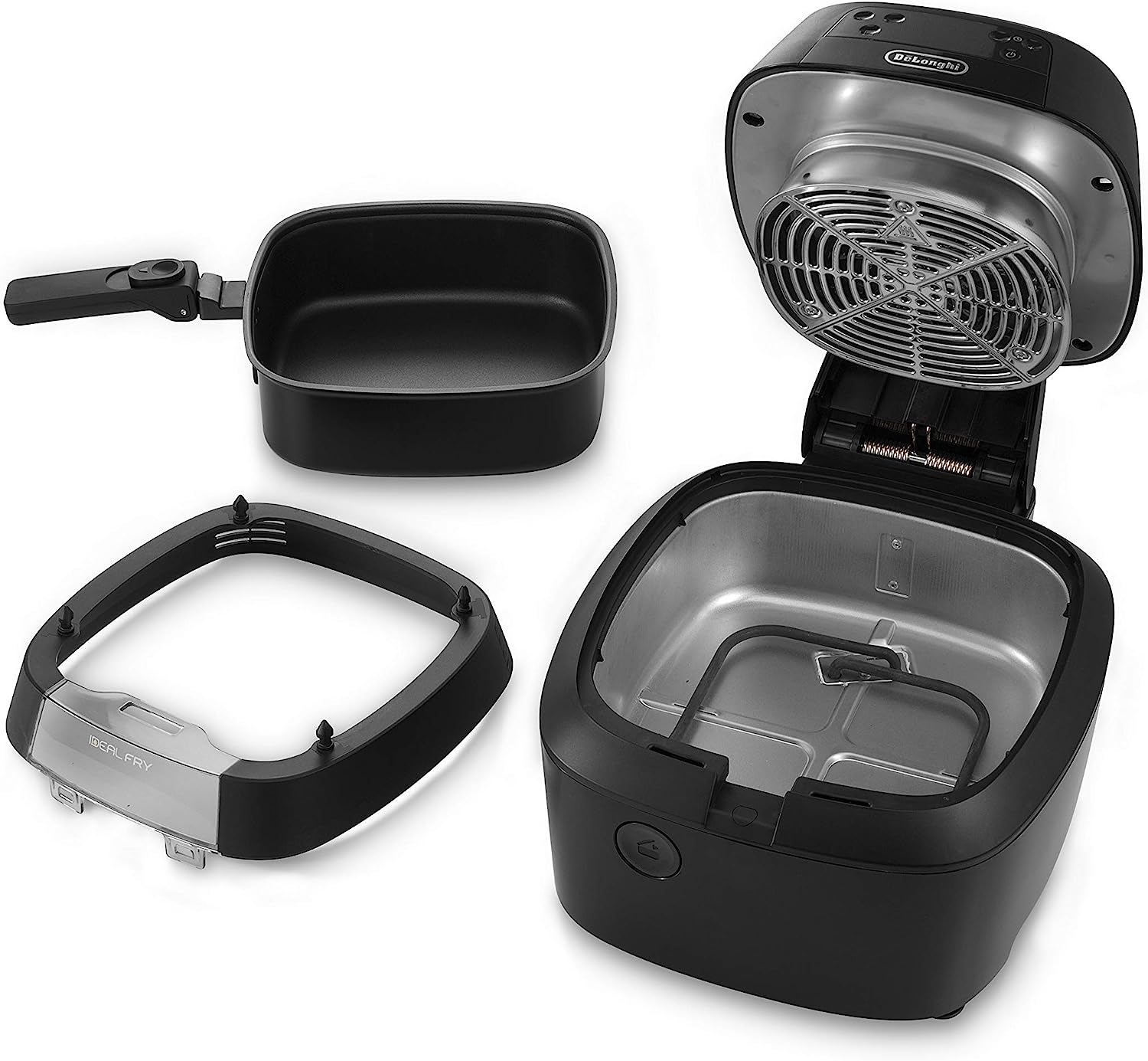 De Longhi FH2394BK Friggitrice Ad Aria 1400w Timer Term.regolab. Nero