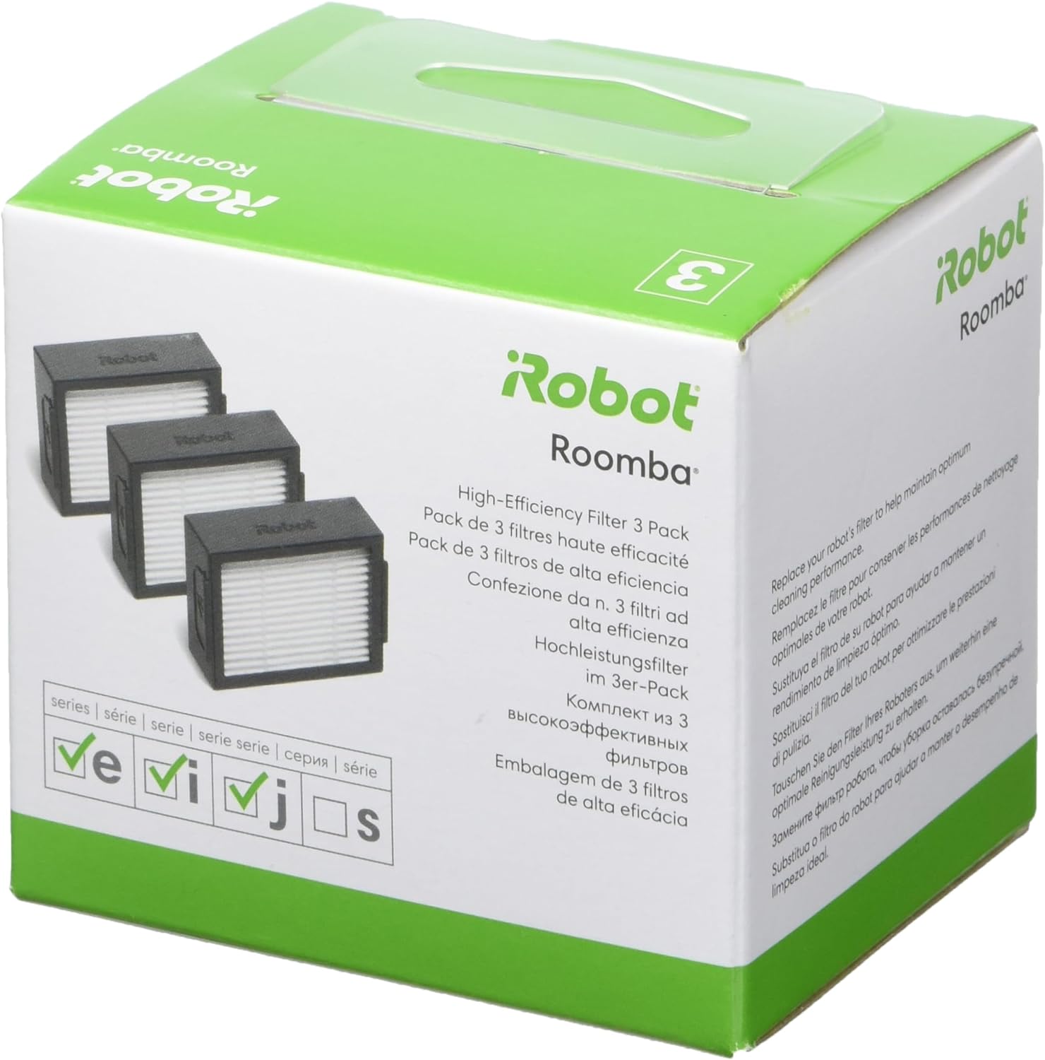 iRobot Kit 3 Filtri per serie E / serie I / serie J