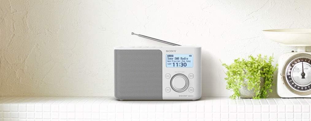 Sony XDRS61DW Radio Dab/dab+ Disp.lcd Bianco