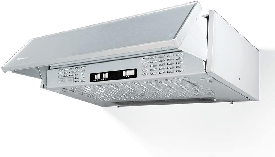 Faber 3150547807 Cappa Sottopensile 90cm 3vel. Grigio Pch01srmlg19a