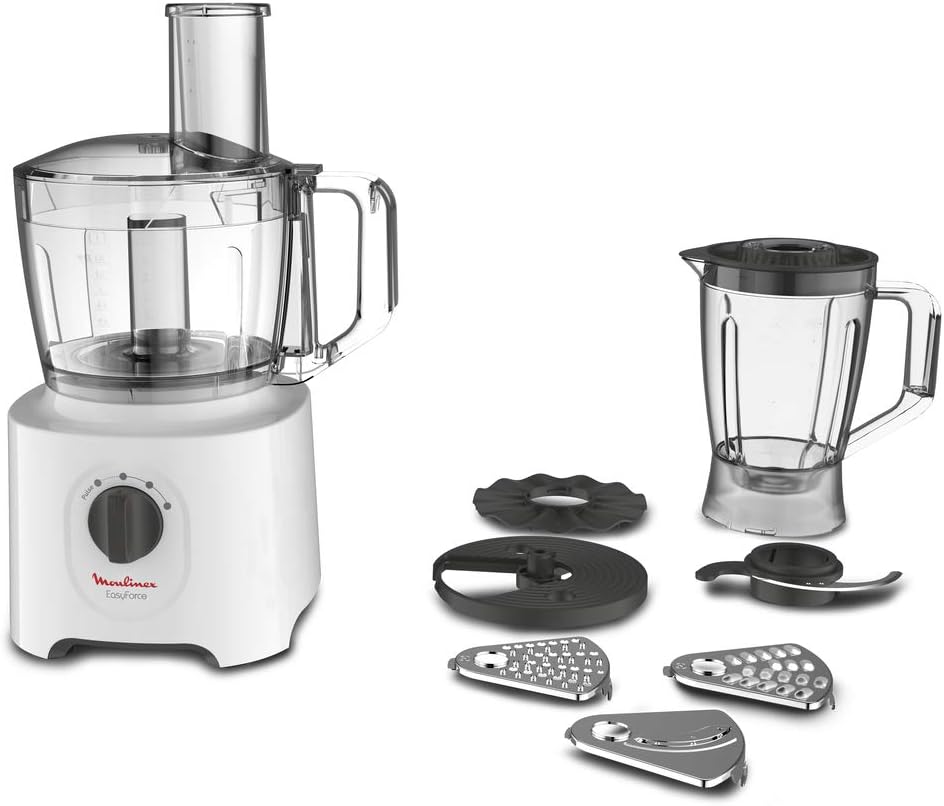 Moulinex FP2461 Robot Cucina 700w 2vel+pulse 6access. Easyforce