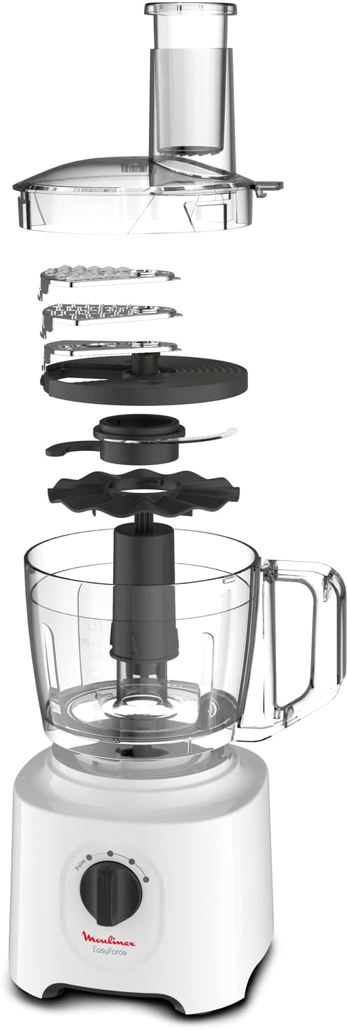 Moulinex FP2461 Robot Cucina 700w 2vel+pulse 6access. Easyforce