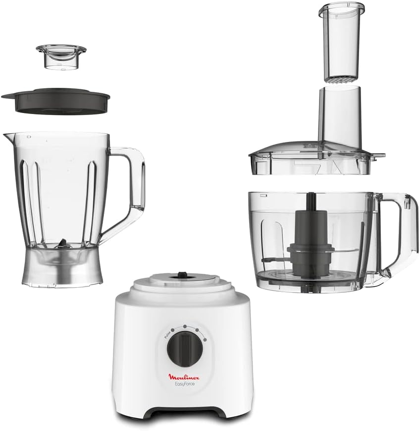 Moulinex FP2461 Robot Cucina 700w 2vel+pulse 6access. Easyforce