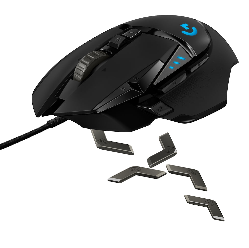 Logitech 910005471 Mouse Game C/cavo 11tasti G502 Nero