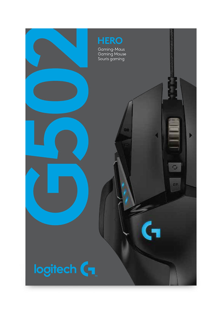 Logitech 910005471 Mouse Game C/cavo 11tasti G502 Nero