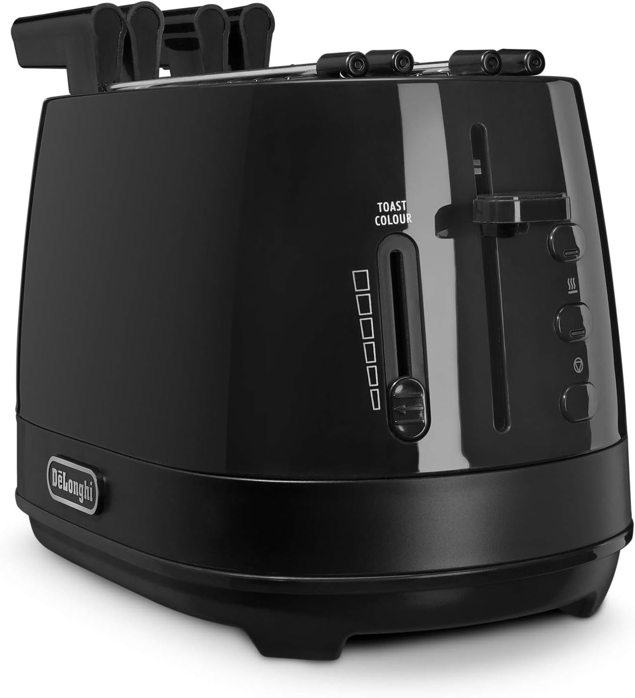 De Longhi CTLAP2203BK Tostapane 550w 2scomp. Nero