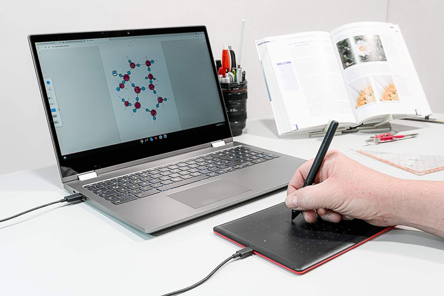 Wacom CTL672S Tavoletta Grafica One By Medium