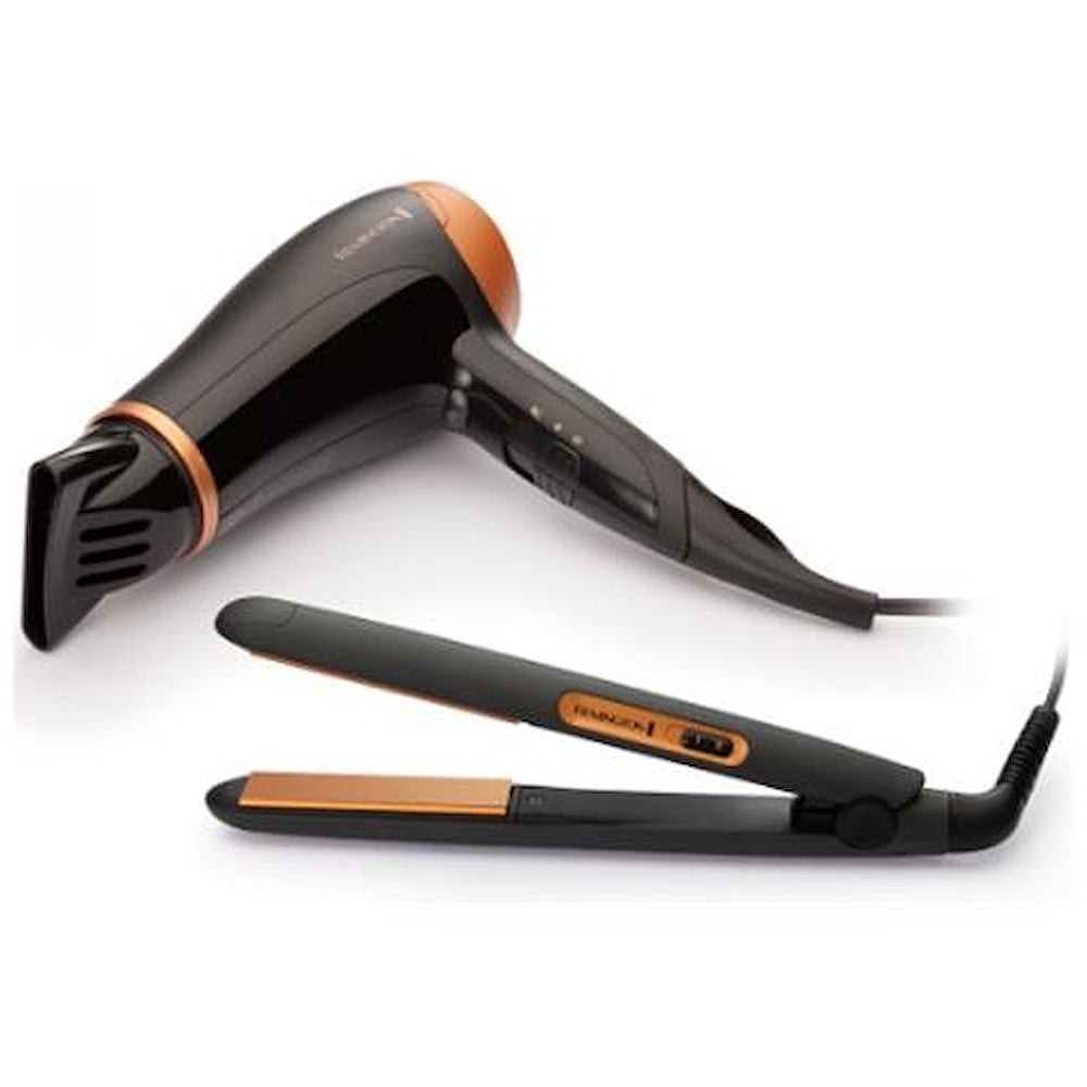 Remington D3012GP Phon 2000w 2vel. 3temp. + Piastra Ceramica 215gr