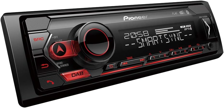 Pioneer MVHS420DAB Sinto Car Rds Dab/dab+ Usb Bt Spotify/sync