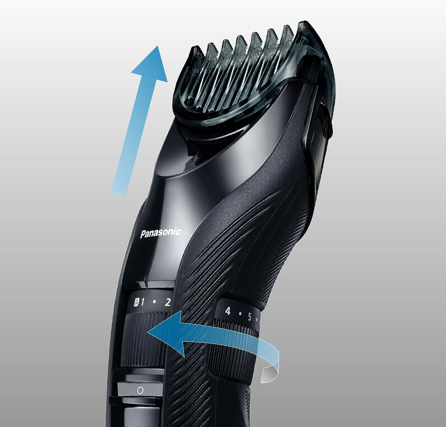 Panasonic ERGC53K503 Reg.capelli Ric/rete 20reg. 0.5-10mm Wet/dry Nero