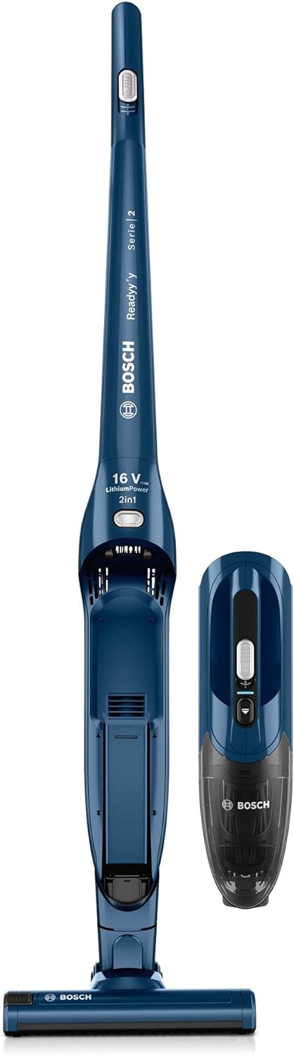 Bosch BBHF216 Scopa Ric. S/sacco 16v 2in1 Blu