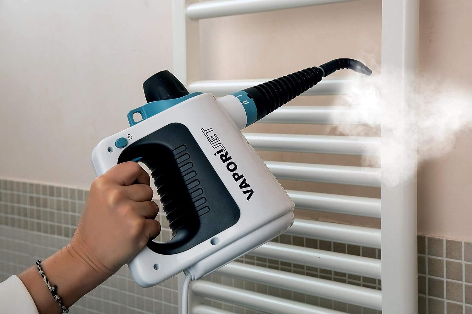 Ariete 4137 Pulitore A Vapore 1050w 250ml Portatile Vapori Jet