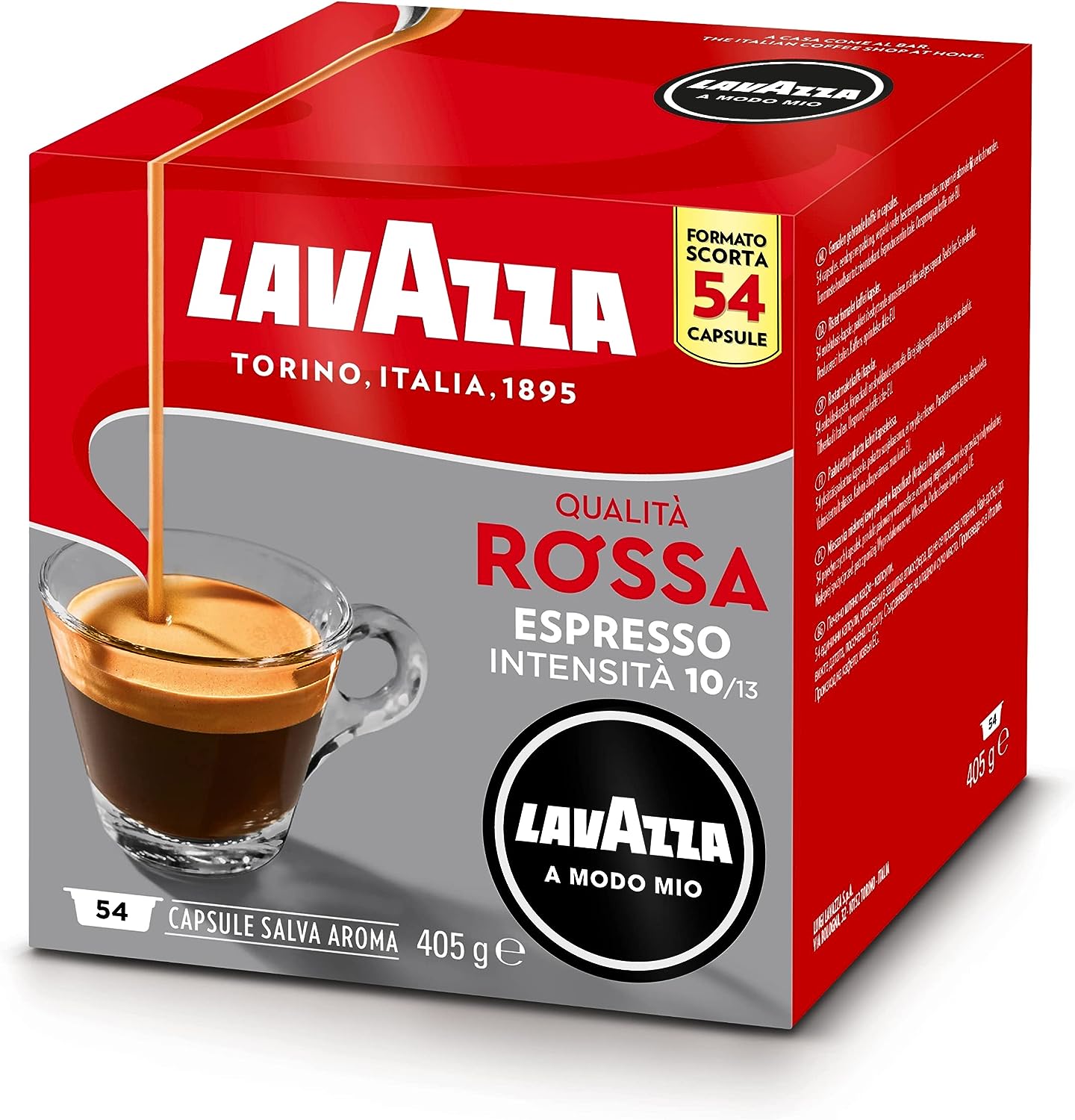 Lavazza 8241PROMO Capsule Caffe Qualita Rossa 216pz
