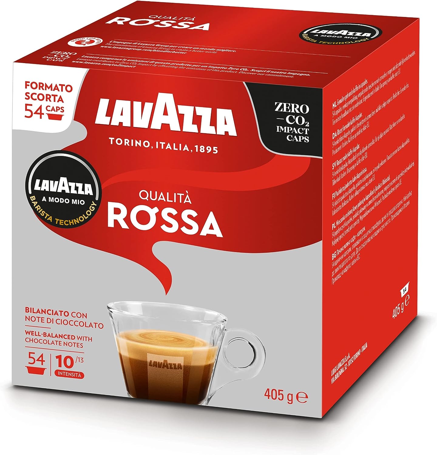 Lavazza 8241PROMO Capsule Caffe Qualita Rossa 216pz