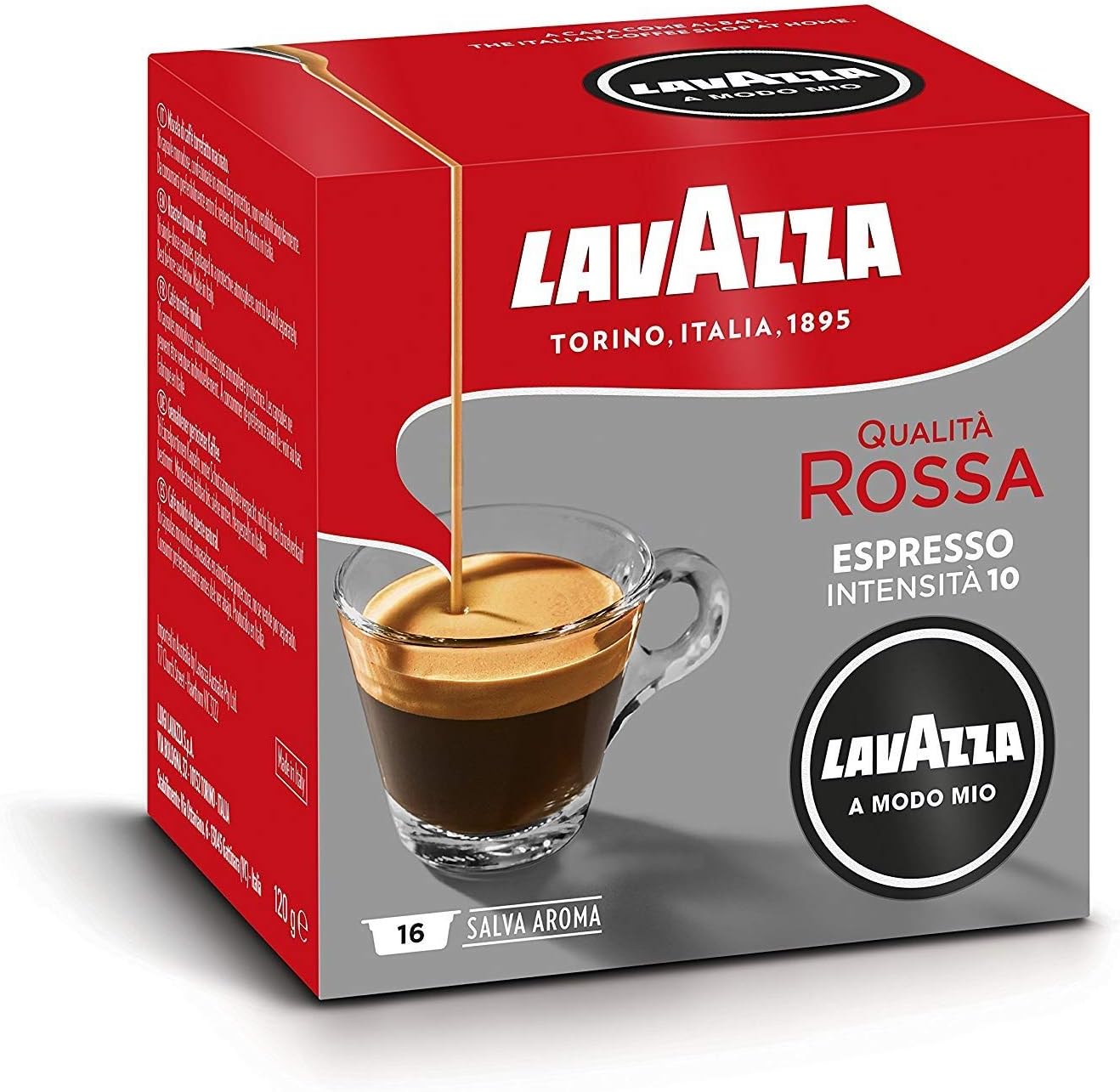 Lavazza 8241PROMO Capsule Caffe Qualita Rossa 216pz