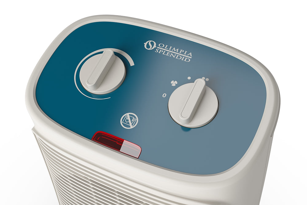 Splendid CALDOROCKM Termoventilatore 2000w Bianco/blu